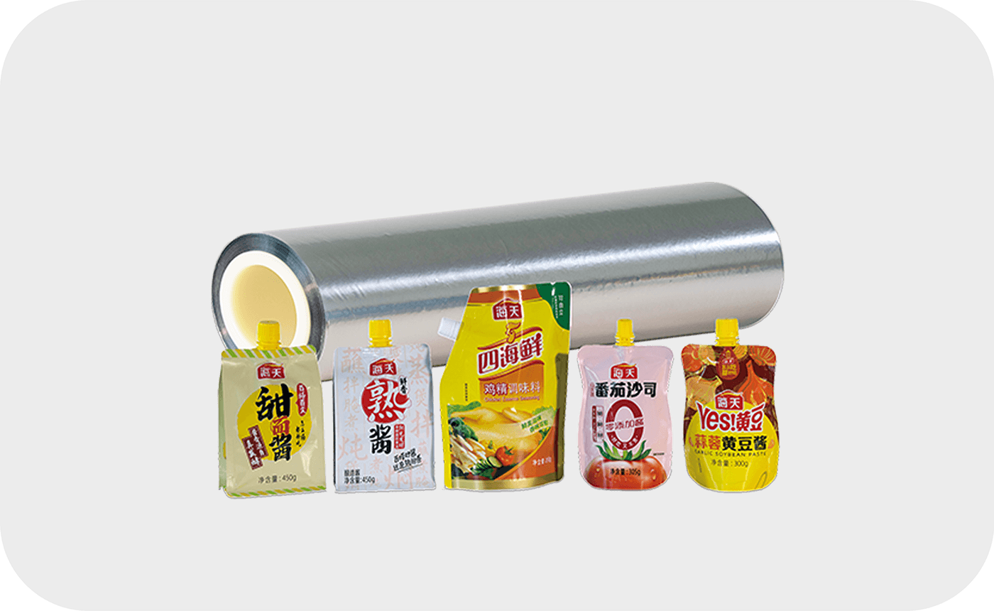High-barrier aluminum foil packaging film, suitable for food and beverage packaging, offering excellent protection to ensure product freshness and extend shelf life.